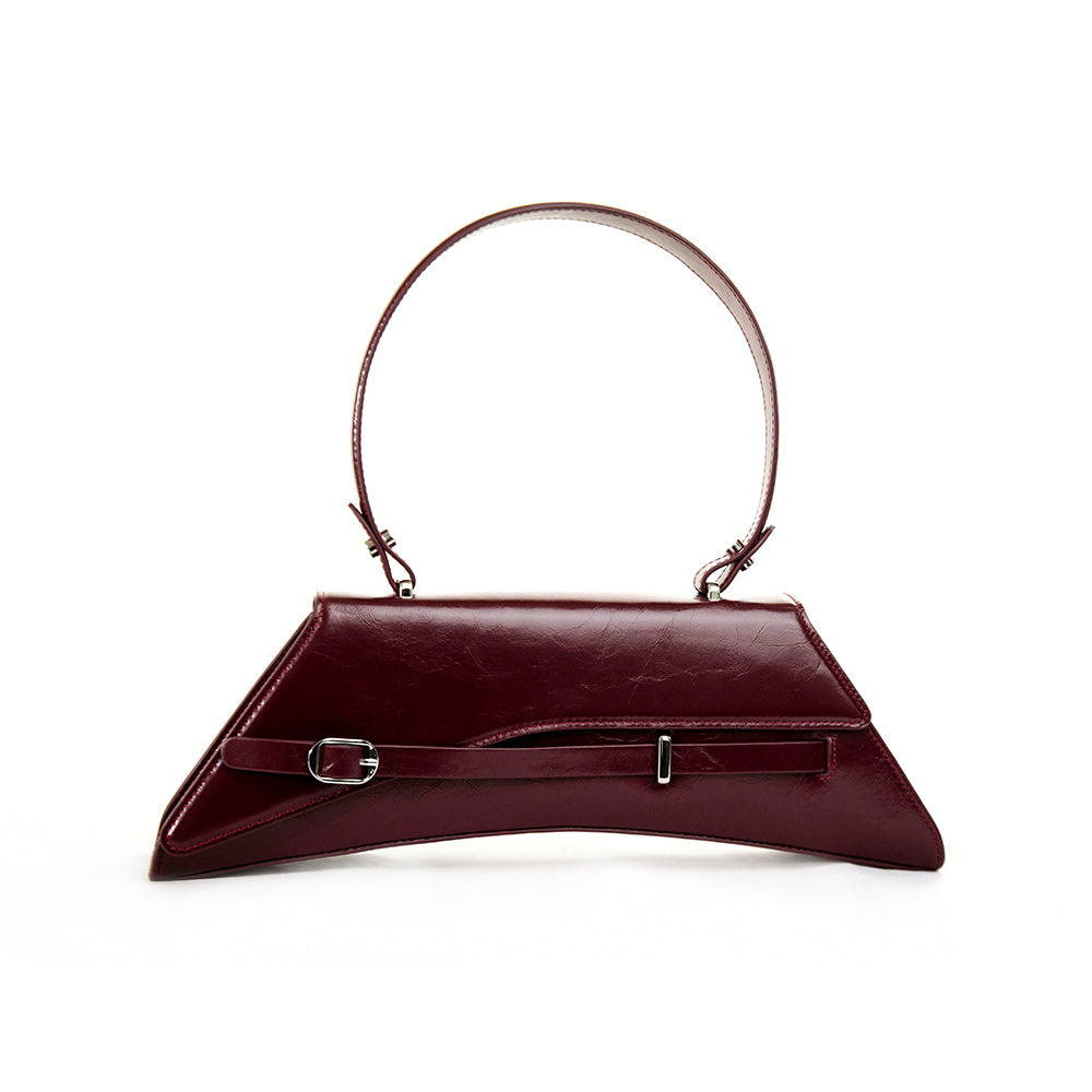 SLEEK BAGUETTE  BORDEAUX